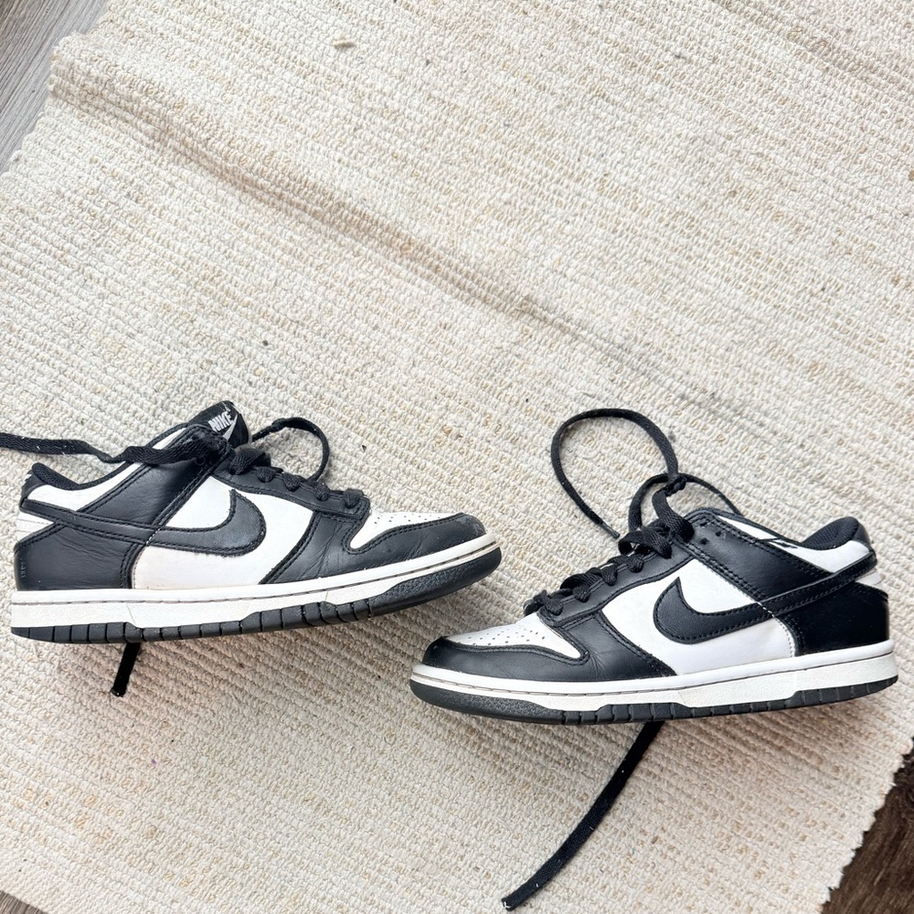 Nike Kids Black and White Sneakers